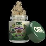 CBX 3.5g GM-UHOH GMO Garlic Cookies premium indoor flower jar