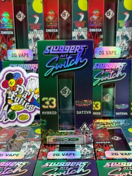 Sluggers 2G Switch disposable vape device premium cannabis extract