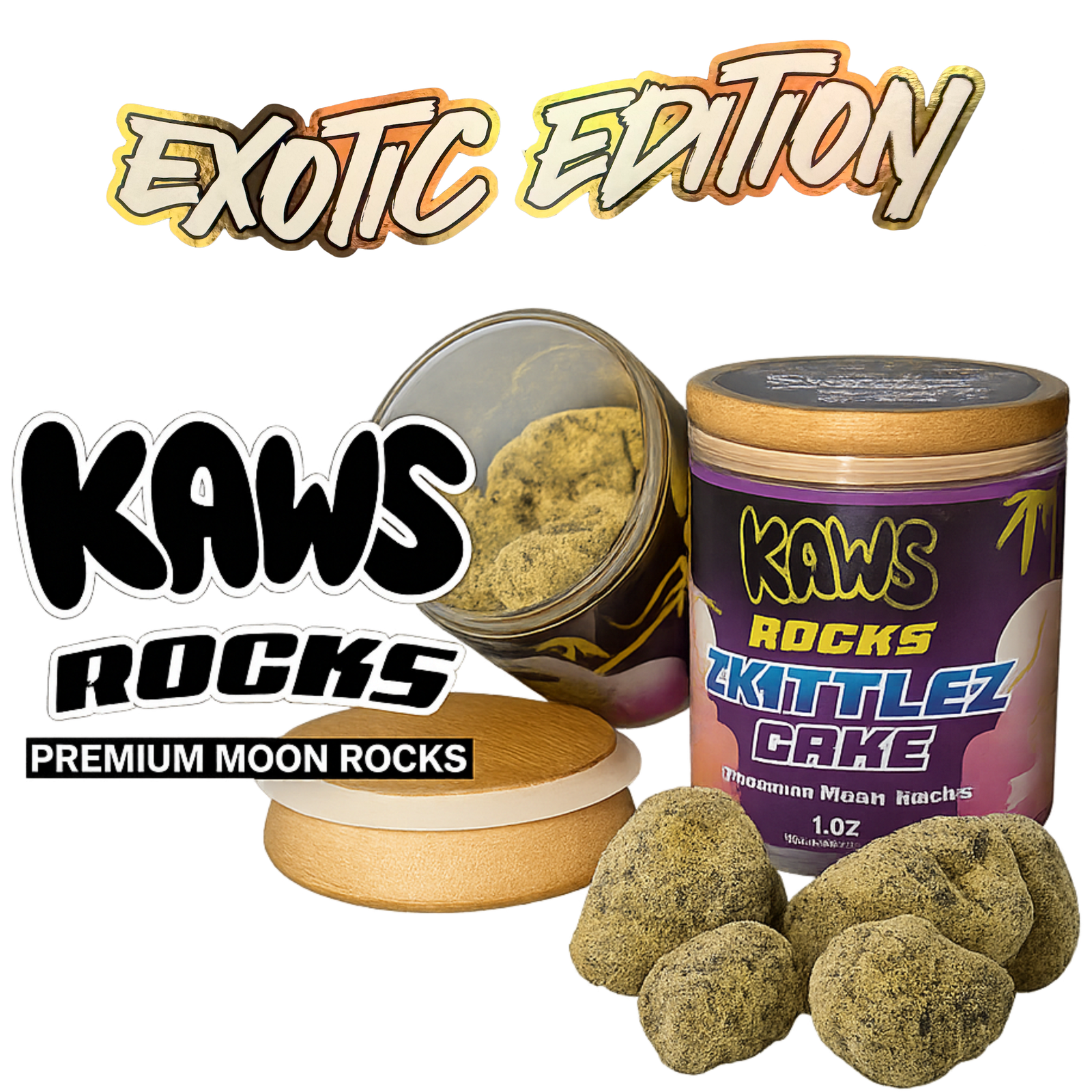 Kaws Moonrocks Exotic Edition – 1oz Where To Buy Kaws Moonrocks Exotic Edition 1oz Online