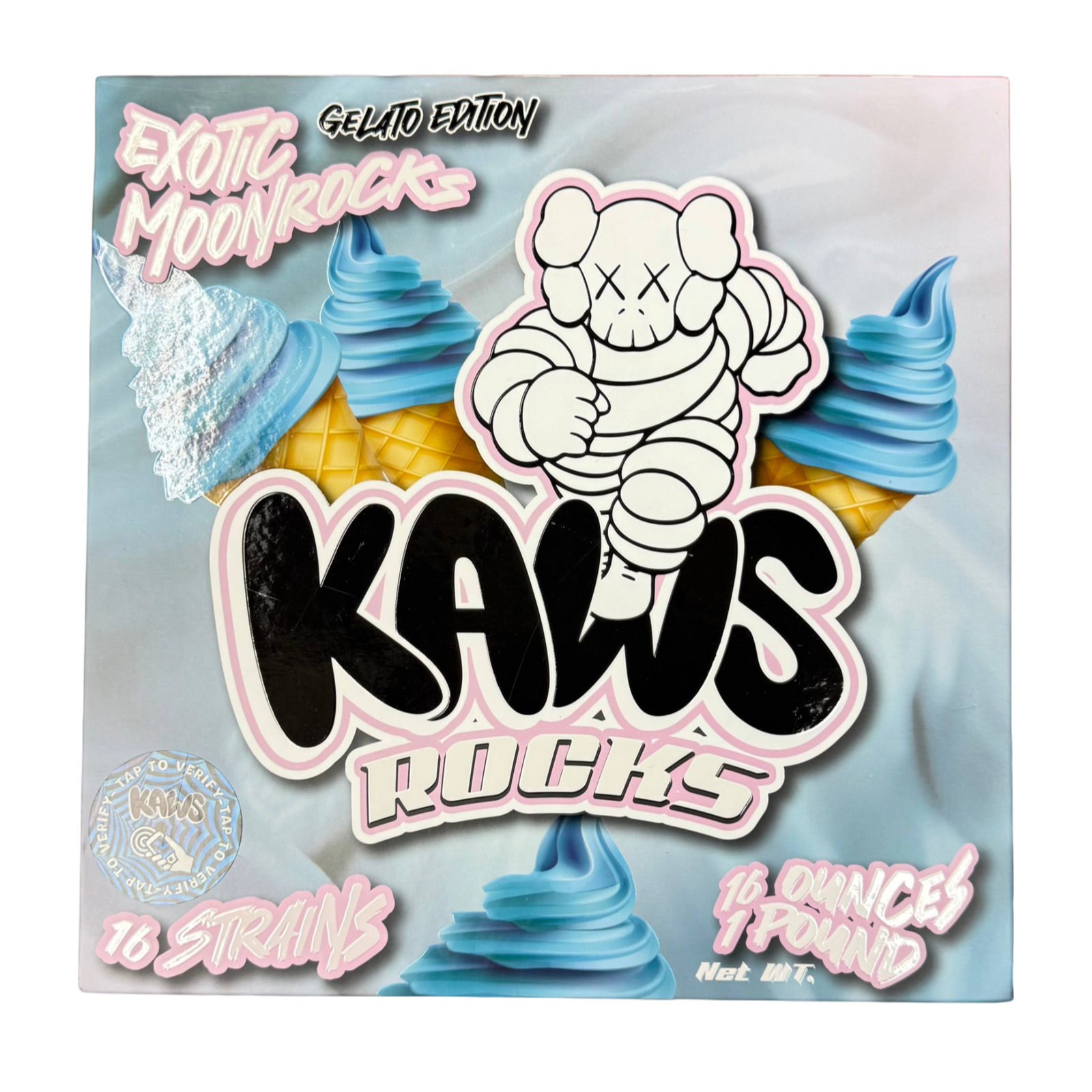 Kaws Moonrocks Gelato Edition – 1lb Buy Kaws Moonrocks Gelato Edition 1lb Online